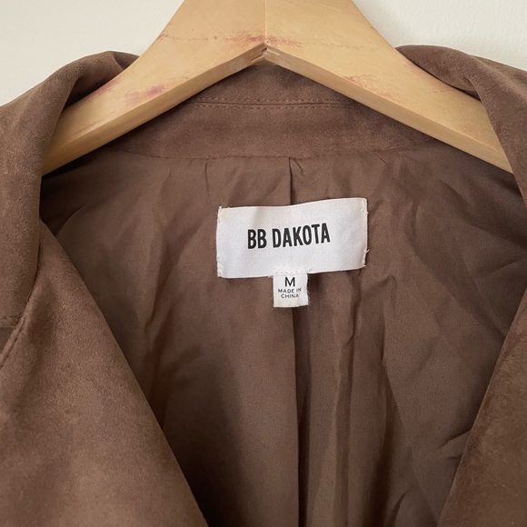 BB Dakota suede moto jacket - Picture 3 of 7